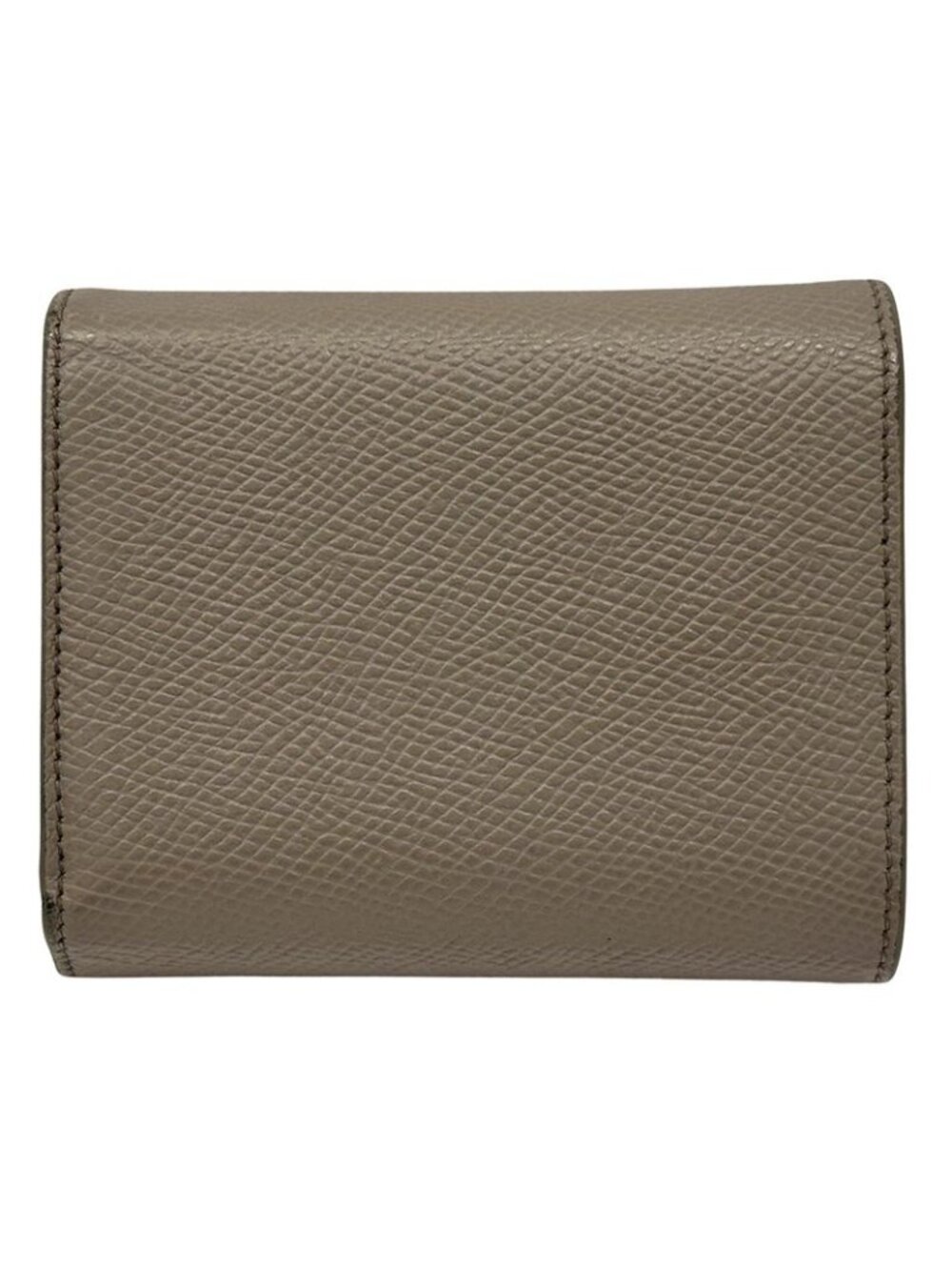 Celine Wallet Trifold Leather Small Gray Mini Compact - Picture 2 of 15